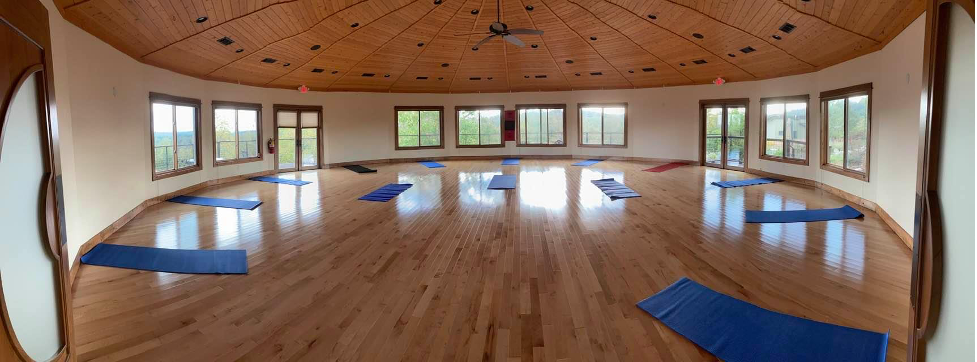 north georgia retreat center yoga mandala hall