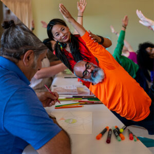 Mandala art & flow yoga
