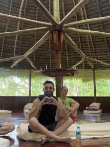 Guest at Ayahuasca Retreat center in Peru