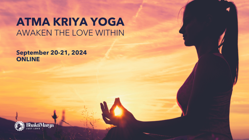 learn atma kriya yoga online september 20-21