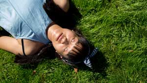 woodland meditation retreats for women at The Sharpham Trust