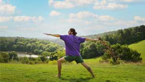 Yoga and nature meditation retreats at The Sharpham Trust