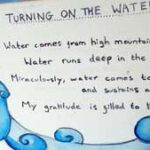 A meditation for turning on the tap