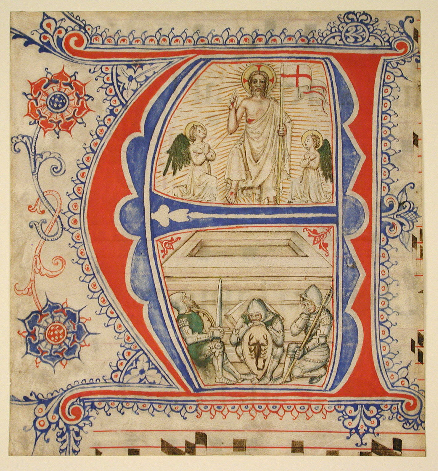 medieval illuminated manuscripts rain