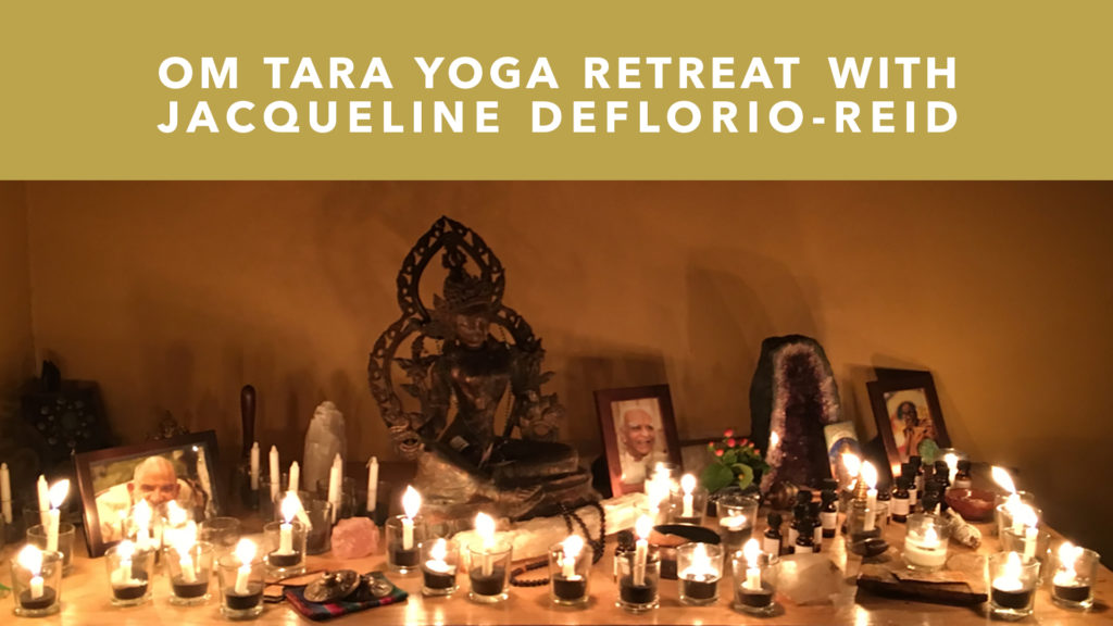 Om Tara Yoga Retreat with Jacqueline Deflorio-Reid happening November 22nd - 24th, 2019 at Menla Retreat and Dewa Spa in Phoenicia, New York!