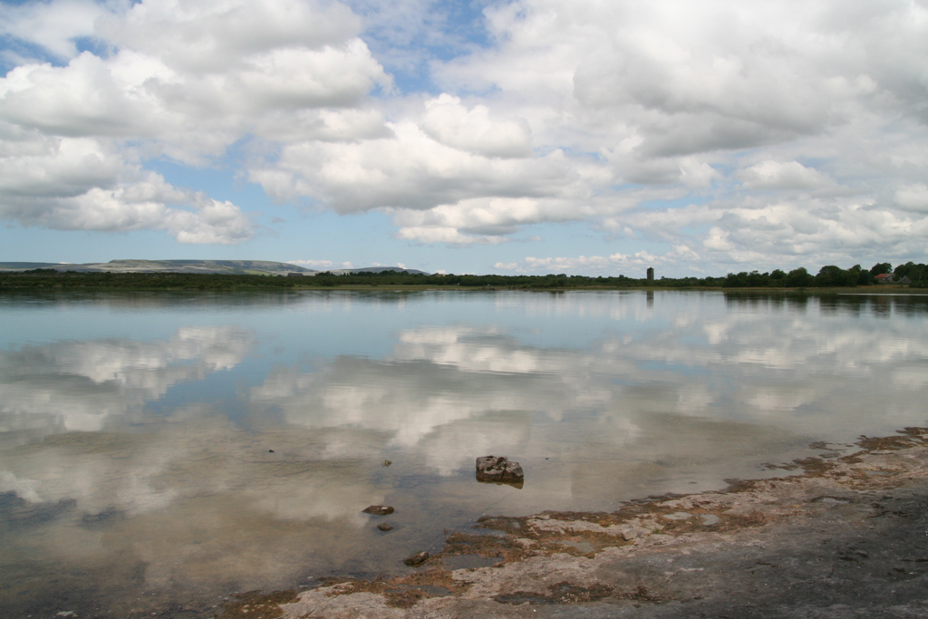Burren yoga retreat swimming lake